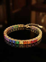 Rainbow Tennis Bracelet
