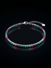 Spectrum Tennis Bracelet