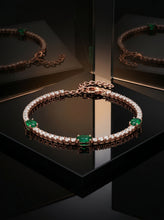 Emerald Trio Bracelet