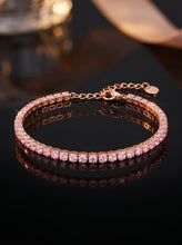 Rose Tennis Bracelet