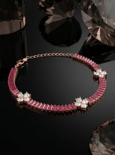 Ruby Flora Bracelet