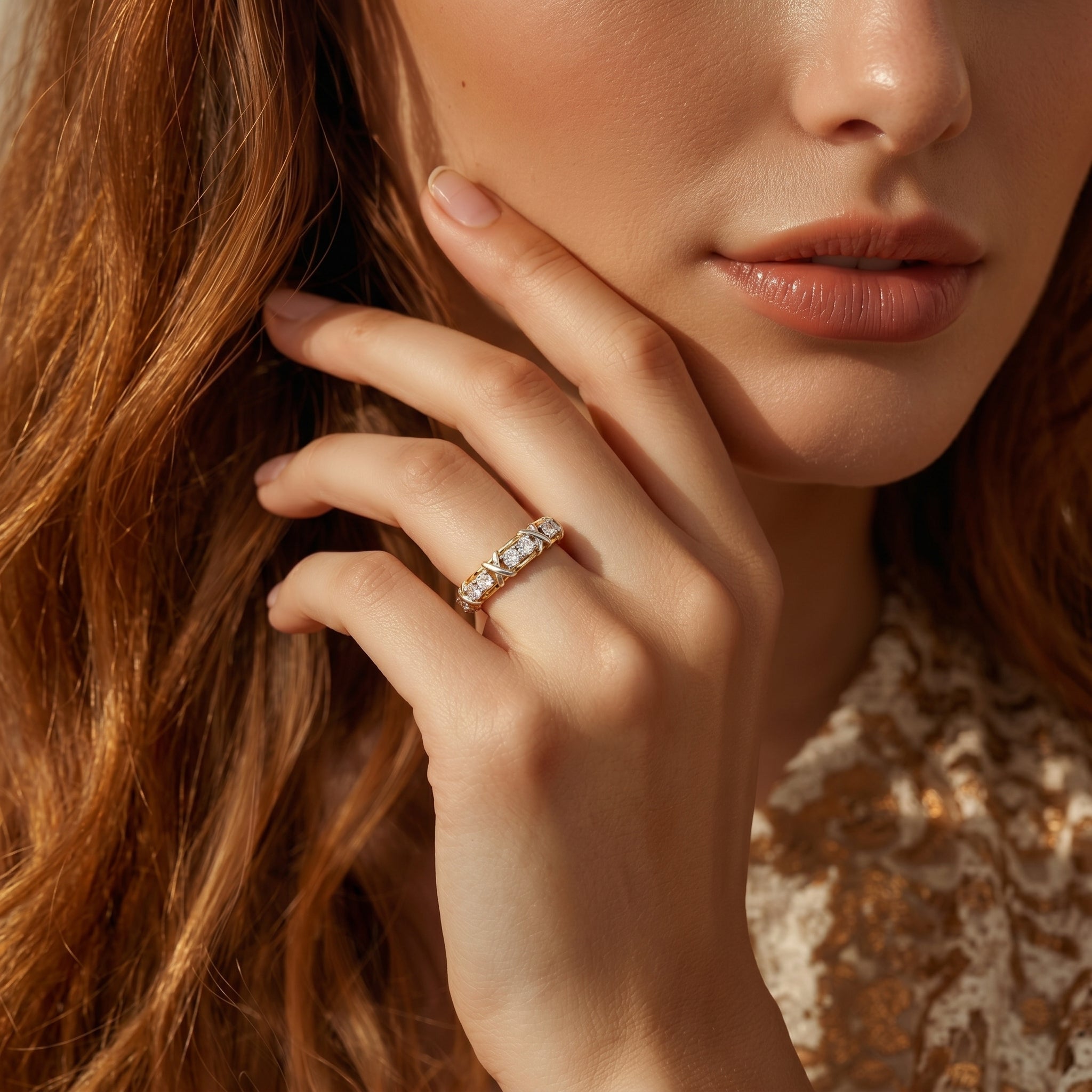 Schlumberger Sixteen Stone Ring