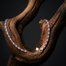 Violet Tennis Bracelet