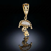 Girl with Umbrella Pendant