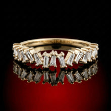 Baguette Diamond Zig-Zag Band