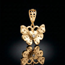 Butterfly Heart Pendant