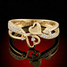 Double Heart Bypass Ring