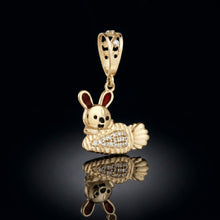 Bunny with Carrot Pendant