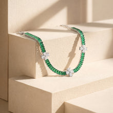 Green Aura floral Bracelet