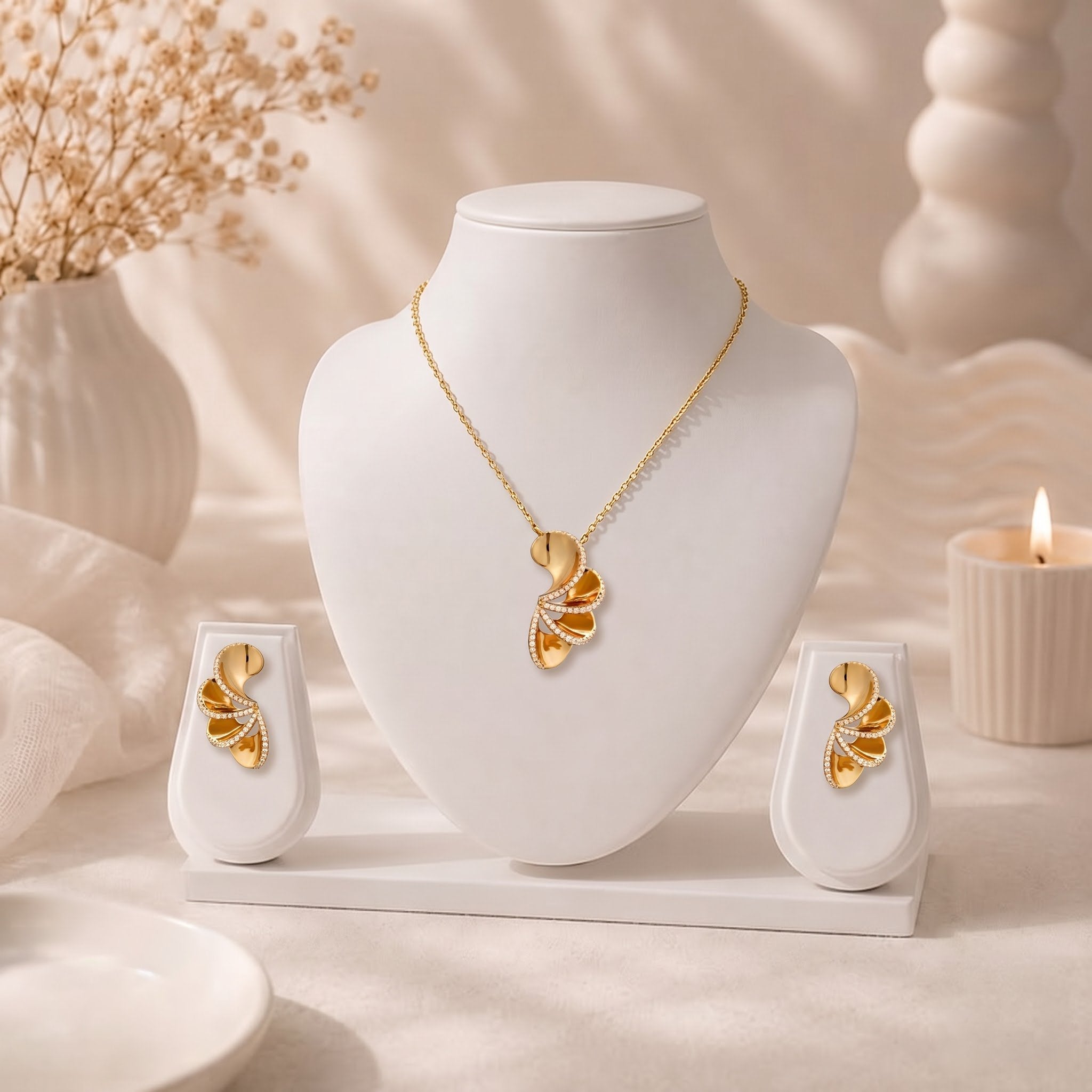 Rose Petal Cascade Set