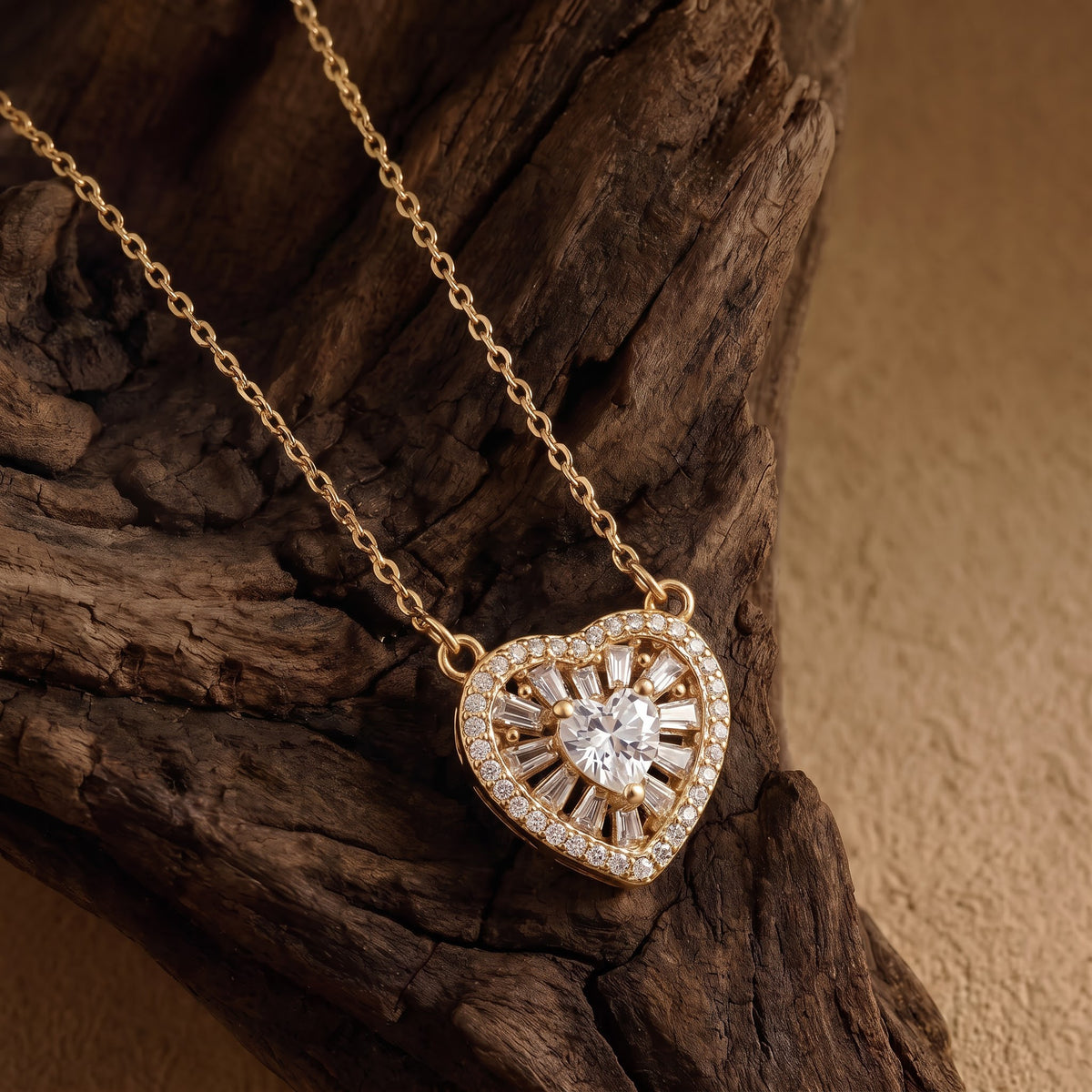 Diamond Heart Necklace