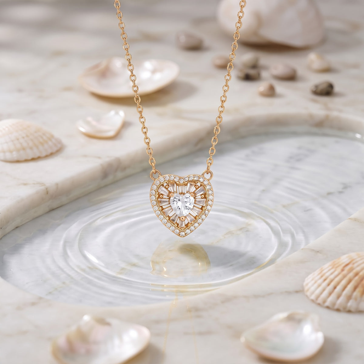 Diamond Heart Necklace