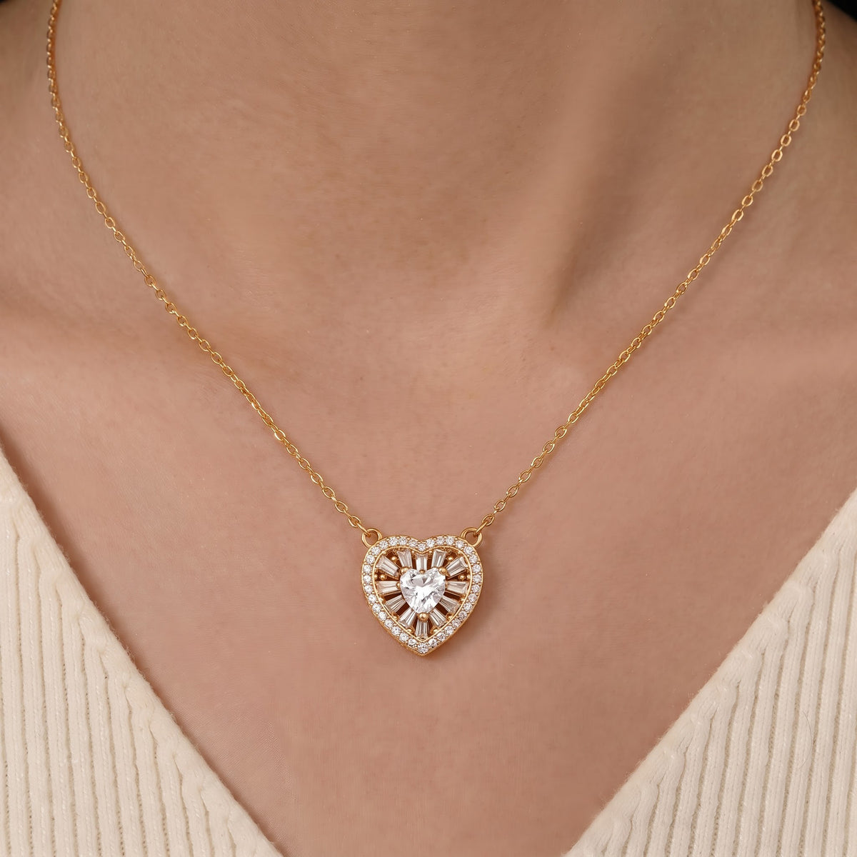 Diamond Heart Necklace