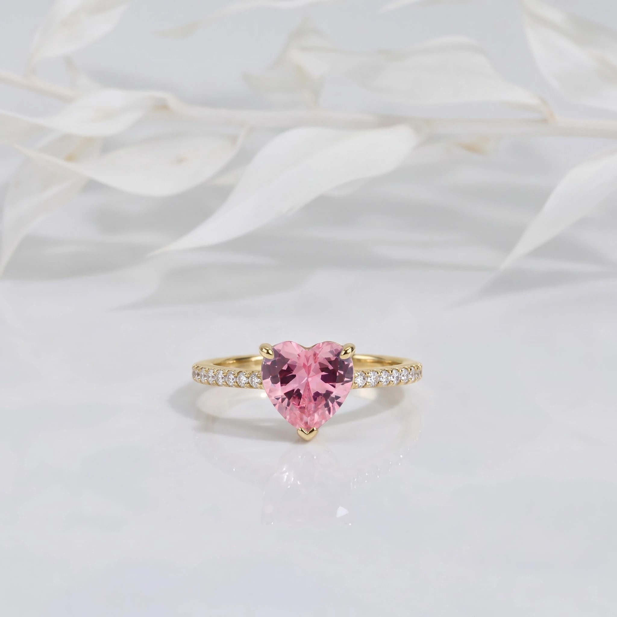 Pink Heart Ring
