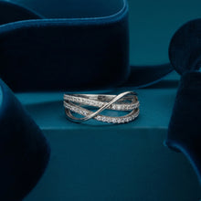 Criss-Cross Pave Band