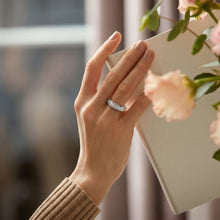 Pave Diamond Filigree Band