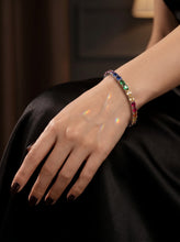 Rainbow Tennis Bracelet