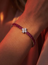 Ruby Flora Bracelet