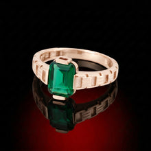 Emerald-Cut Bar Solitaire
