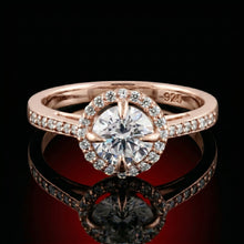 Round Floating Halo Ring