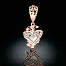 Teddy Bear with Heart Pendant
