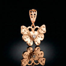 Butterfly Heart Pendant