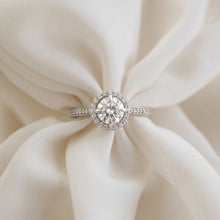 Round Floating Halo Ring