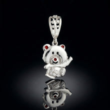 Waving Teddy Bear Pendant