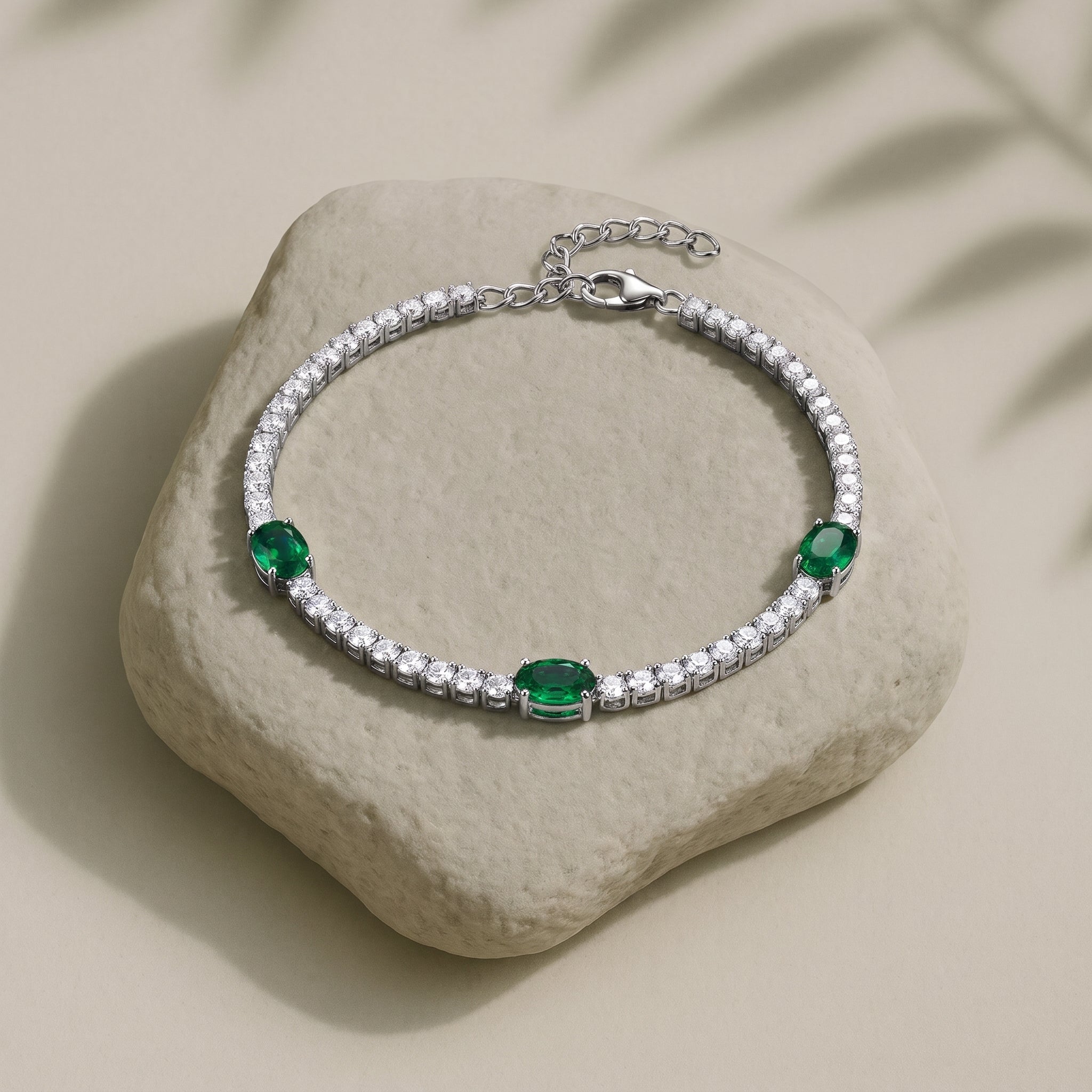 Emerald Trio Bracelet