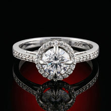 Round Floating Halo Ring