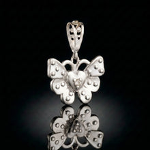 Butterfly Heart Pendant