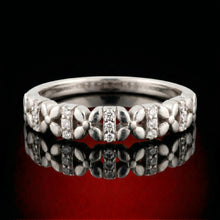 Five-Stone Diamond Floral Band