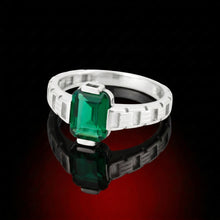 Emerald-Cut Bar Solitaire