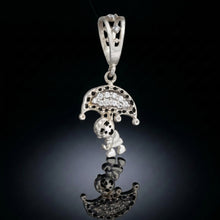 Girl with Umbrella Pendant