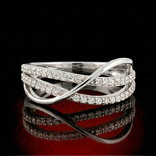 Criss-Cross Pave Band