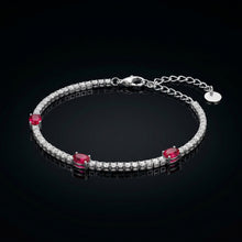 Ruby Trio Bracelet