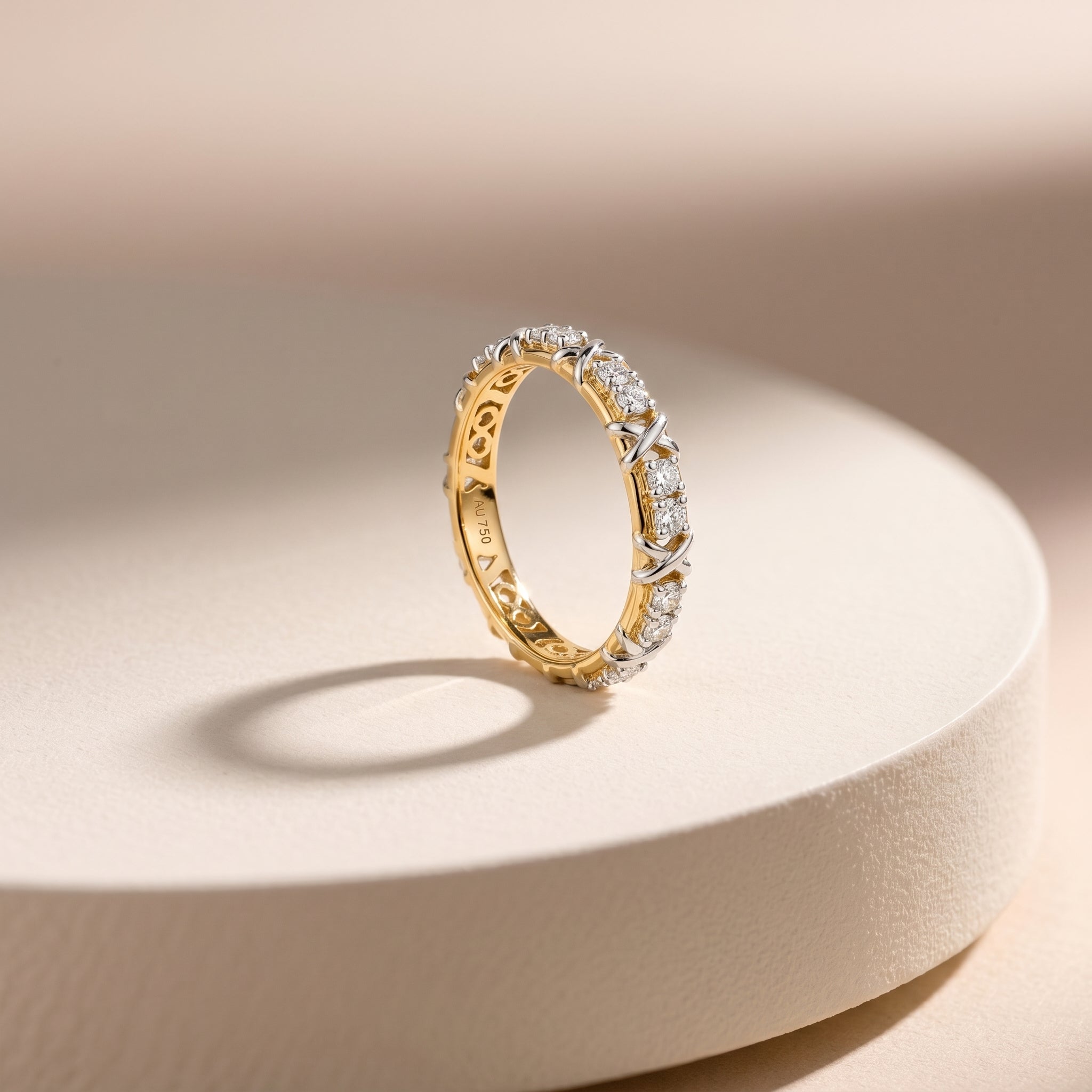 Tiffany & Co. Schlumberger Sixteen Stone Ring