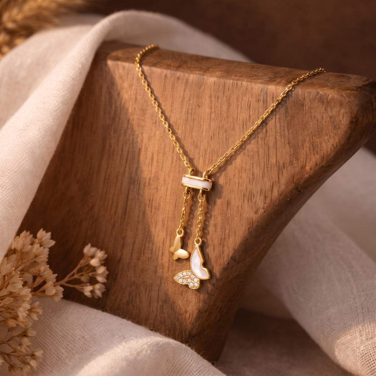 Mermaid Pearl Drop Necklace