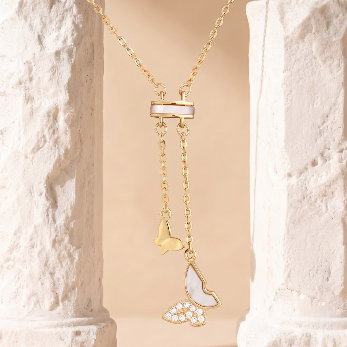 Mermaid Pearl Drop Necklace